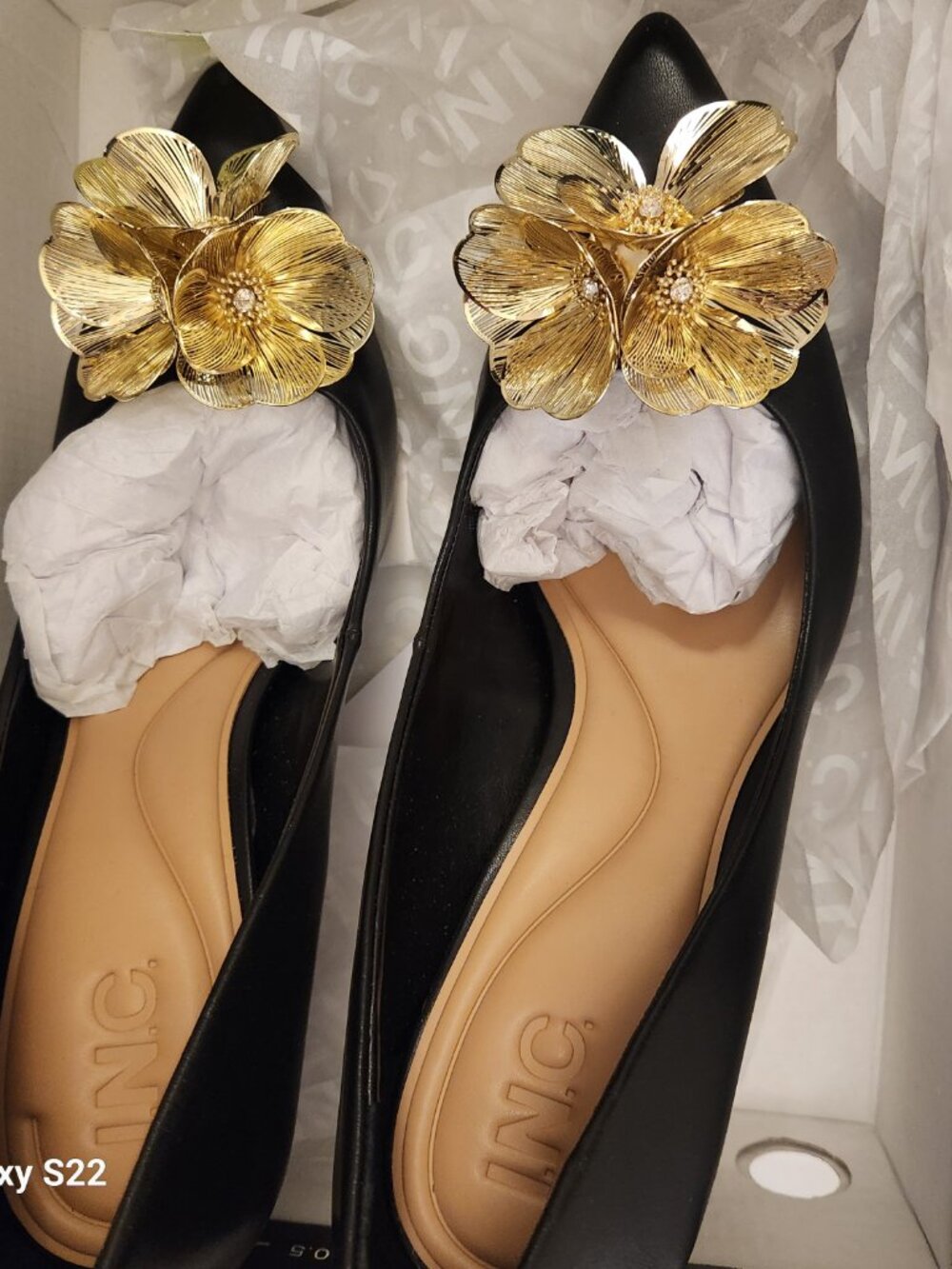 INC "Kaleiap" Black Beauty Heels. Embellished. NIB. Size 10 - Picture 10 of 11